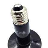Ceramic Infrared Heat Lamp for Reptiles — No-Light Heating Bulb, E27, 25W-200W