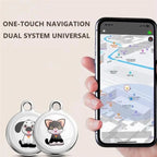A84E Bluetooth Smart Wearable GPS Pet Tracker Collar - Waterproof Real-Time Anti-Loss