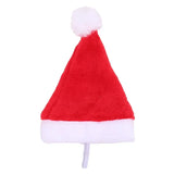 Plush Santa Hat for Dogs (Christmas Costume Accessory)