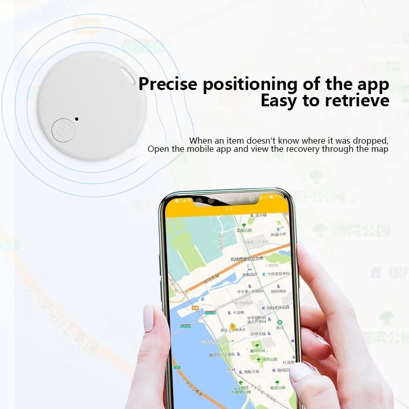 Bluetooth 5.0 Two-Way Alarm Tracker - Pets, Kids, Wallet & Key Finder