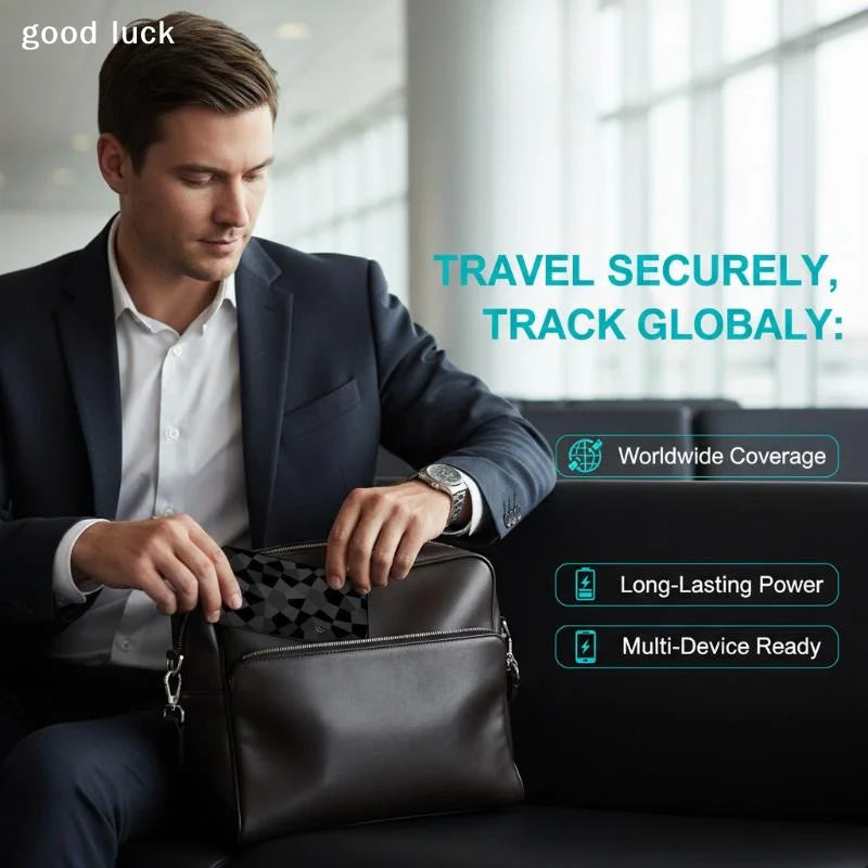 Ultra-Thin GPS Card Tracker for Find My - Keys, Pets & Luggage (Android)