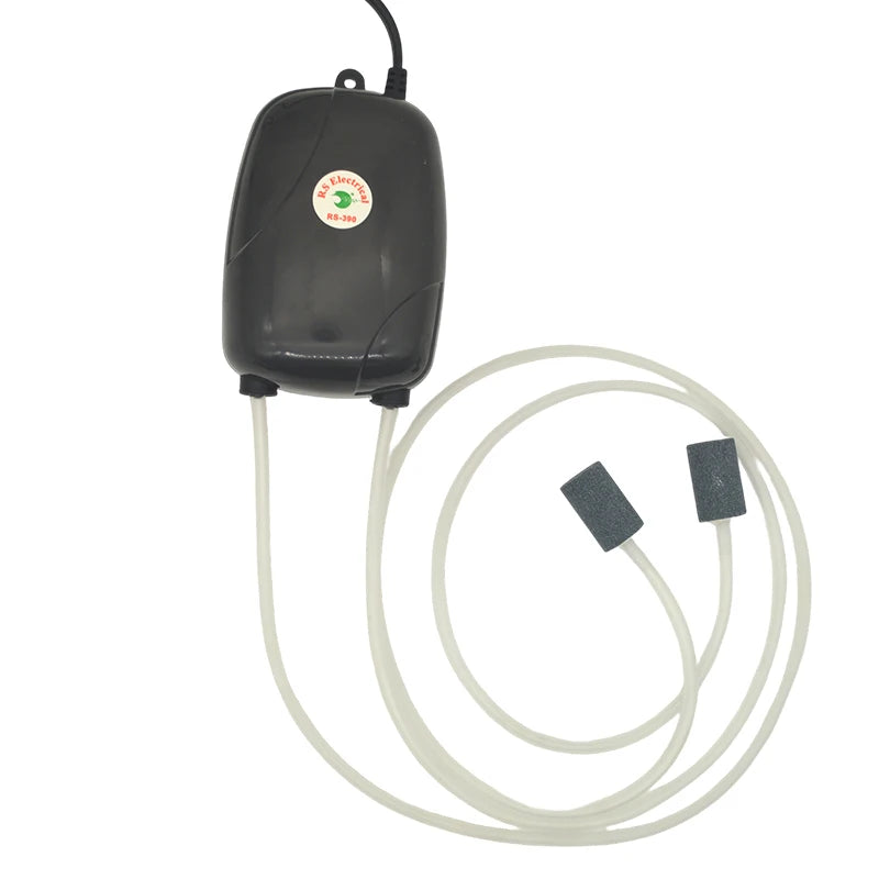 Ultra-Silent Aquarium Air Pump 3W/5W 220V Portable