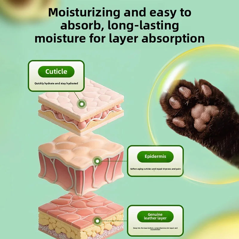 Pet Paw Balm — Lickable, Hypoallergenic Moisturizer for Cracked Paws