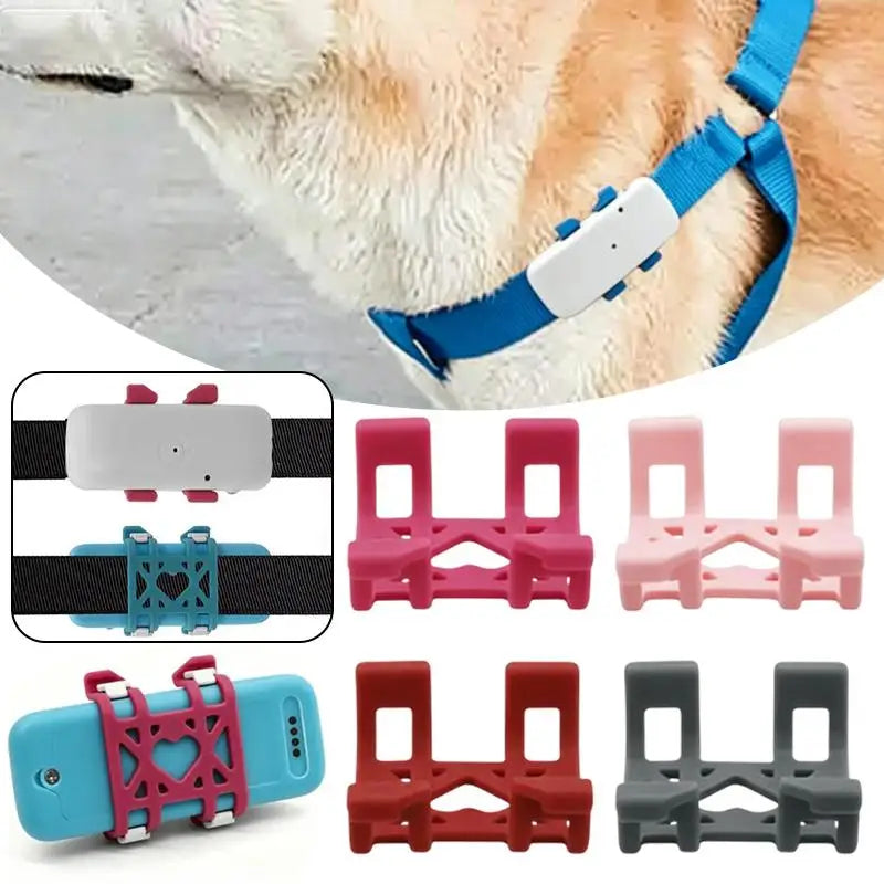 Mini Silicone Anti-Slip Clip & Protective Sleeve for TK911SA Pet GPS Tracker