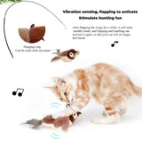 Rechargeable Flapping Bird Cat Toy