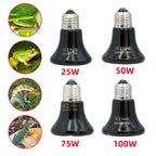 Mini Conical Ceramic Heat Emitter — No-Light Infrared Bulb, 20,000+ Hour Life
