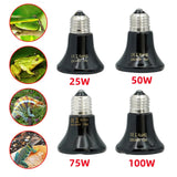Mini Conical Ceramic Heat Emitter — No-Light Infrared Bulb, 20,000+ Hour Life