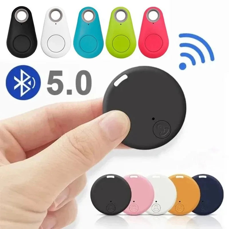 Mini Bluetooth GPS Smart Tag Key Finder - Anti-Loss Alarm for Wallets, Keys & Pets