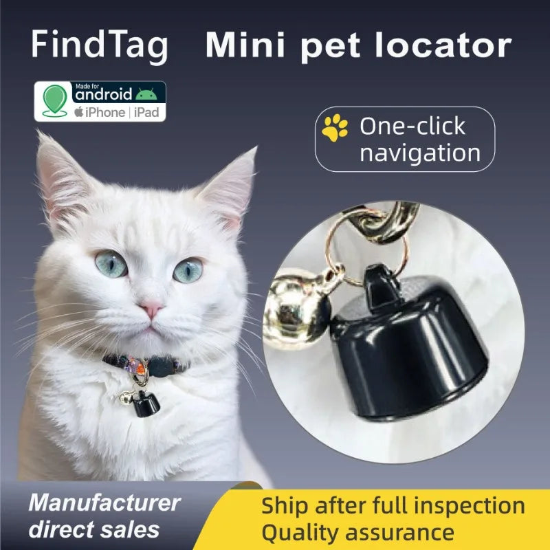 FindTag Mini GPS Tracker for Birds & Small Pets - AirTag Alternative
