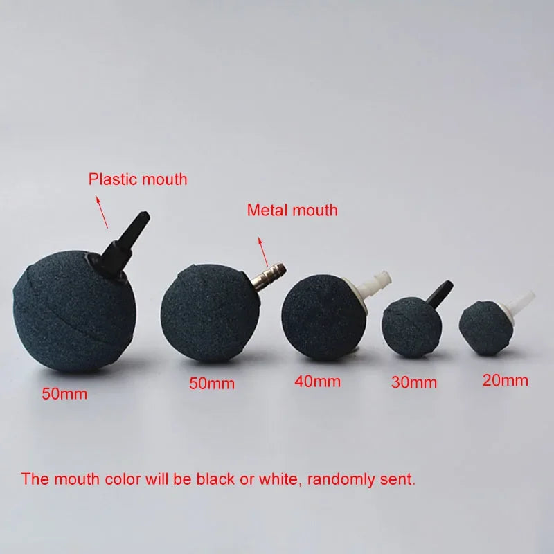 Aquarium Air Stones (2–5cm, Multi-Pack, Oxygen Aerator, Fish Tank & Hydroponics)