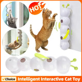 Motion-Activated Pop-Up Caterpillar Cat Teaser — Auto-Emerging Sensor Toy for Kittens