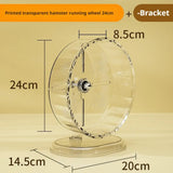 Silent Hamster Running Wheel — Extra-Large Spine-Safe Design
