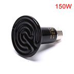 Far Infrared Ceramic Heat Emitter — No-Light Reptile Heater, 25W–200W