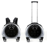 Pet Luggage, Transparent Space Capsule, Multi-purpose Backpack, Cat Bag, Large Capacity, Two Portable Small Dogs, Outdoor Bag