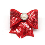 Christmas Shining Bow Tie Sliding Collar 50-Pack