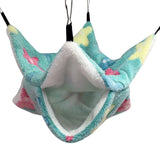 Cozy Fleece Hideout Hammock for Hamsters, Guinea Pigs & Sugar Gliders
