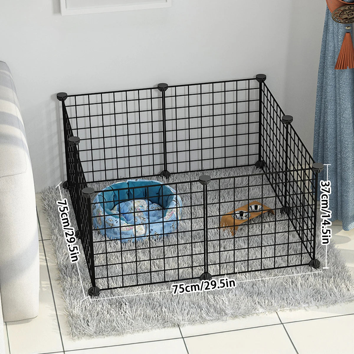 Wire Mesh Pet Cage & Barrier System
