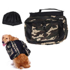 Outdoor Dog Saddlebag Backpack (Breathable, Hiking)