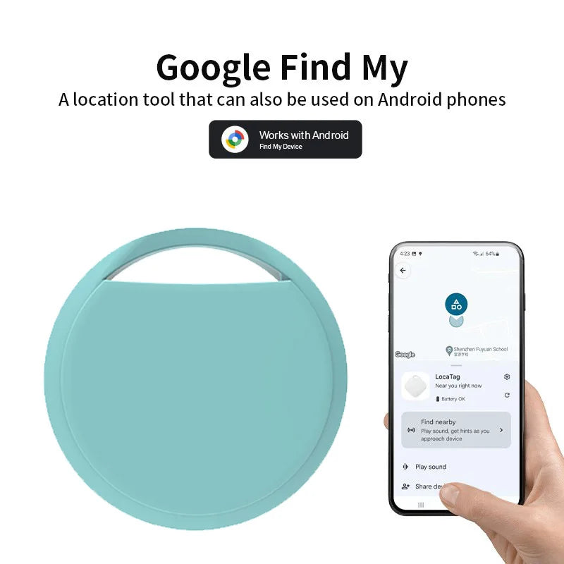 Google Find My Device Compatible iTag Bluetooth Tracker