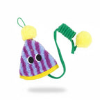 Ceiling-Mounted Elastic Spring Cat Toy — Bite-Resistant Parachute Exerciser