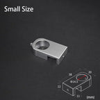 Aluminum Alloy Aquarium Tube Holder Clamp (Water Pipe Hose Mount, Glass Clip)
