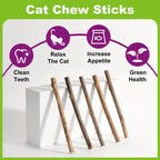 Silvervine Chew Sticks for Cats (10-Pack)