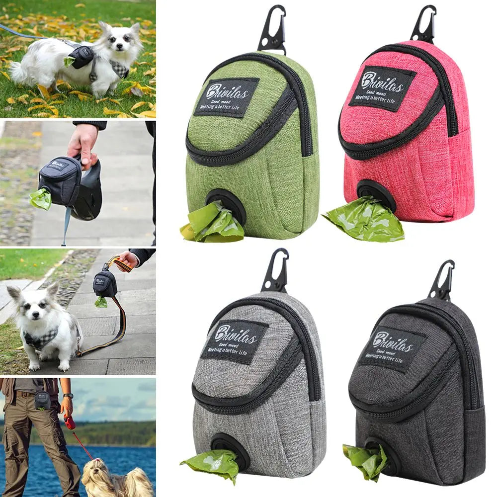 Multifunction Dog Training & Treat Bag (Poop Bag Holder, Outdoor)