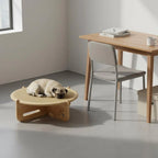 Cooling Wooden-Frame Cat Hammock Bed for Summer