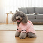 Quick-Dry Dog Bathrobe — Soft Absorbent Puppy Robe for Small to Large Dogs