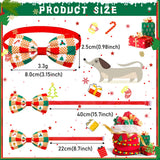 Plaid Christmas Bowtie Pack (10 or 30 Pieces)