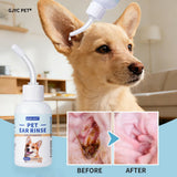 GJYC Pet Ear Cleaner Drops — Soft-Tip Wax Remover, 60ml