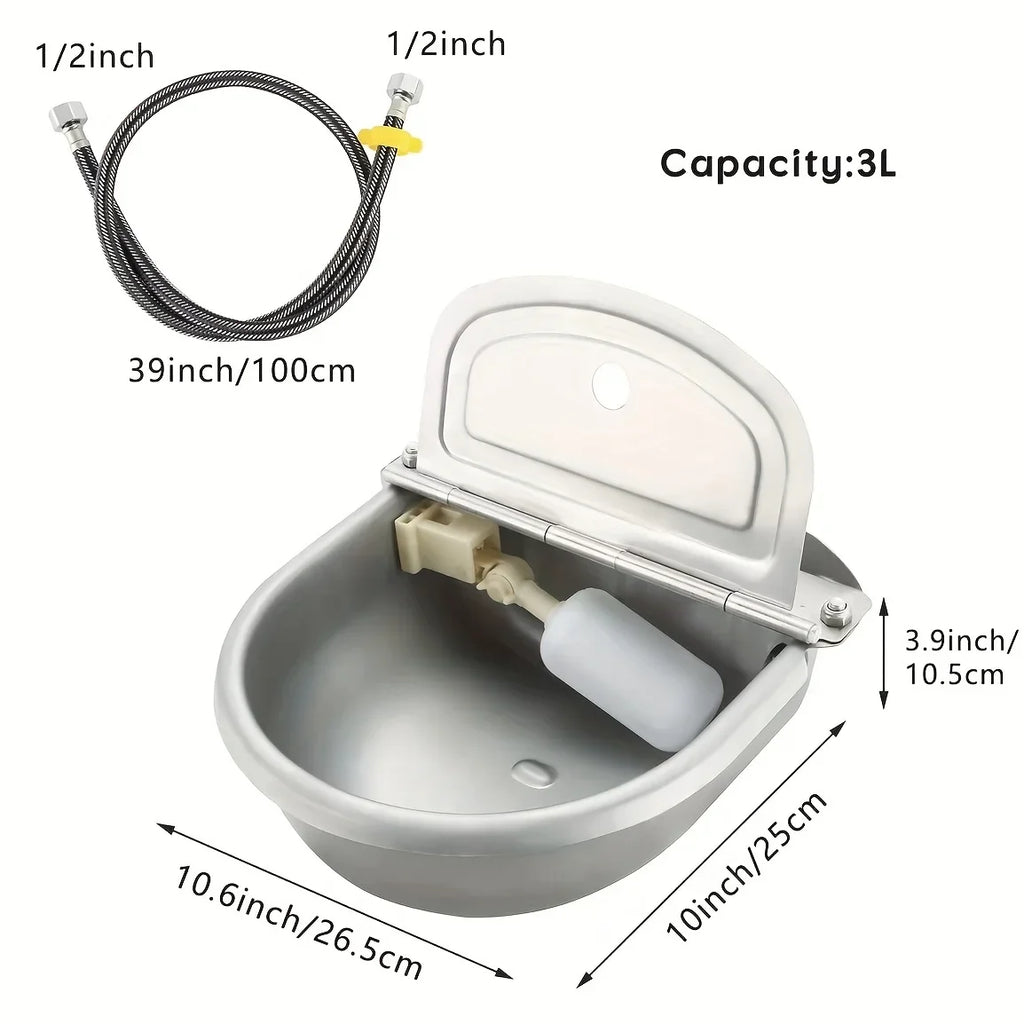 Gravity-Fed Automatic Pet Water Dispenser