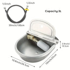 Gravity-Fed Automatic Pet Water Dispenser