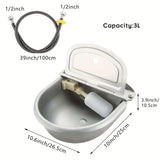 Gravity-Fed Automatic Pet Water Dispenser