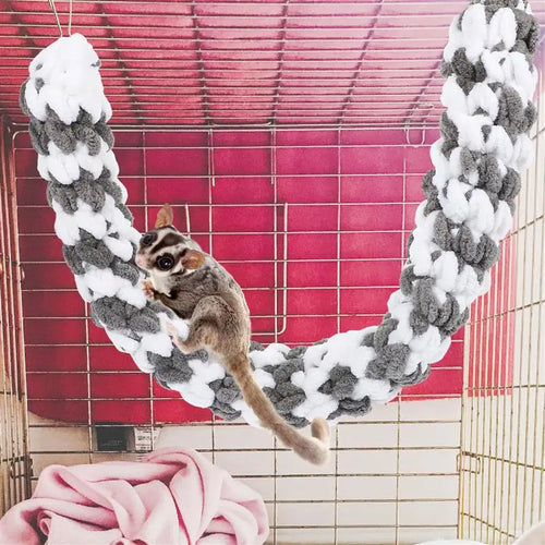 Cotton Rope Climbing Toy — Bite-Resistant Chew Toy for Small Pets