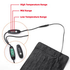 USB Leather Heating Pad — 3-Level Anti-Scratch Warmer for Reptiles & Small Pets