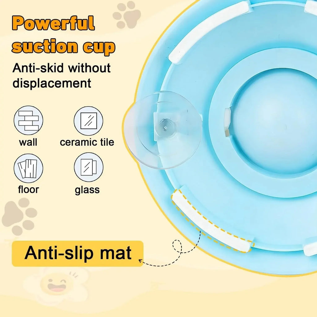 Dog Lick Bowl with Ball (Anti-Slip, Anxiety Relief Slow Feeder)