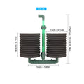 Aquarium Double-Head Sponge Filter (Air-Powered, Dual Sponge, Water Purifying)