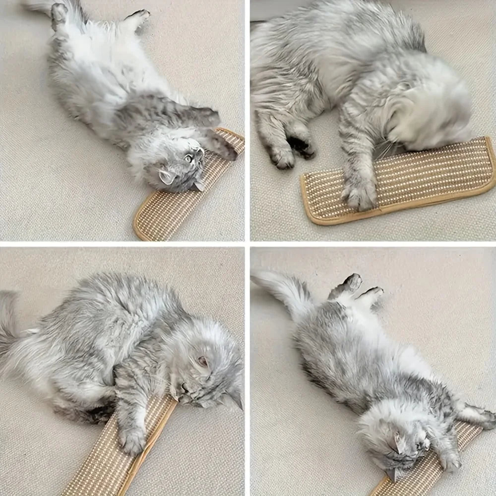 Cat Pillow Game Toy with Scratch Pad — Solo & Interactive Enrichment Set