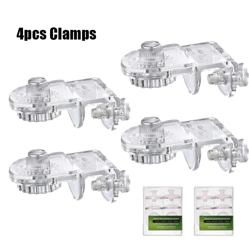 Aquarium Anti-Jump Net Cover Clamp Holder Clips