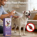 Natural Flea & Tick Repellent Spray for Dogs & Cats — Non-Irritating