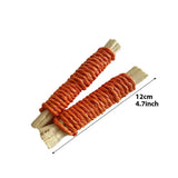 Small Pet Chew Toy Set — Apple Branch & Grass for Dental Health