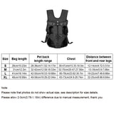 Adjustable Oxford Pet Front Backpack (Breathable, Multi-Size, All Seasons)