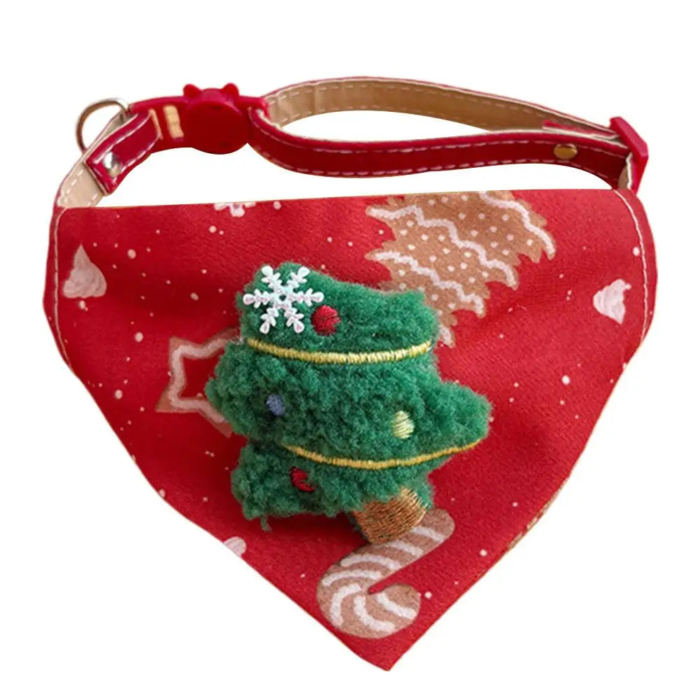 Christmas Pet Bandana Scarf