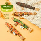 Cork Fish-Shaped Cat Bite Toy — Teeth Grinding & Claw Relief Interactive Play Toy