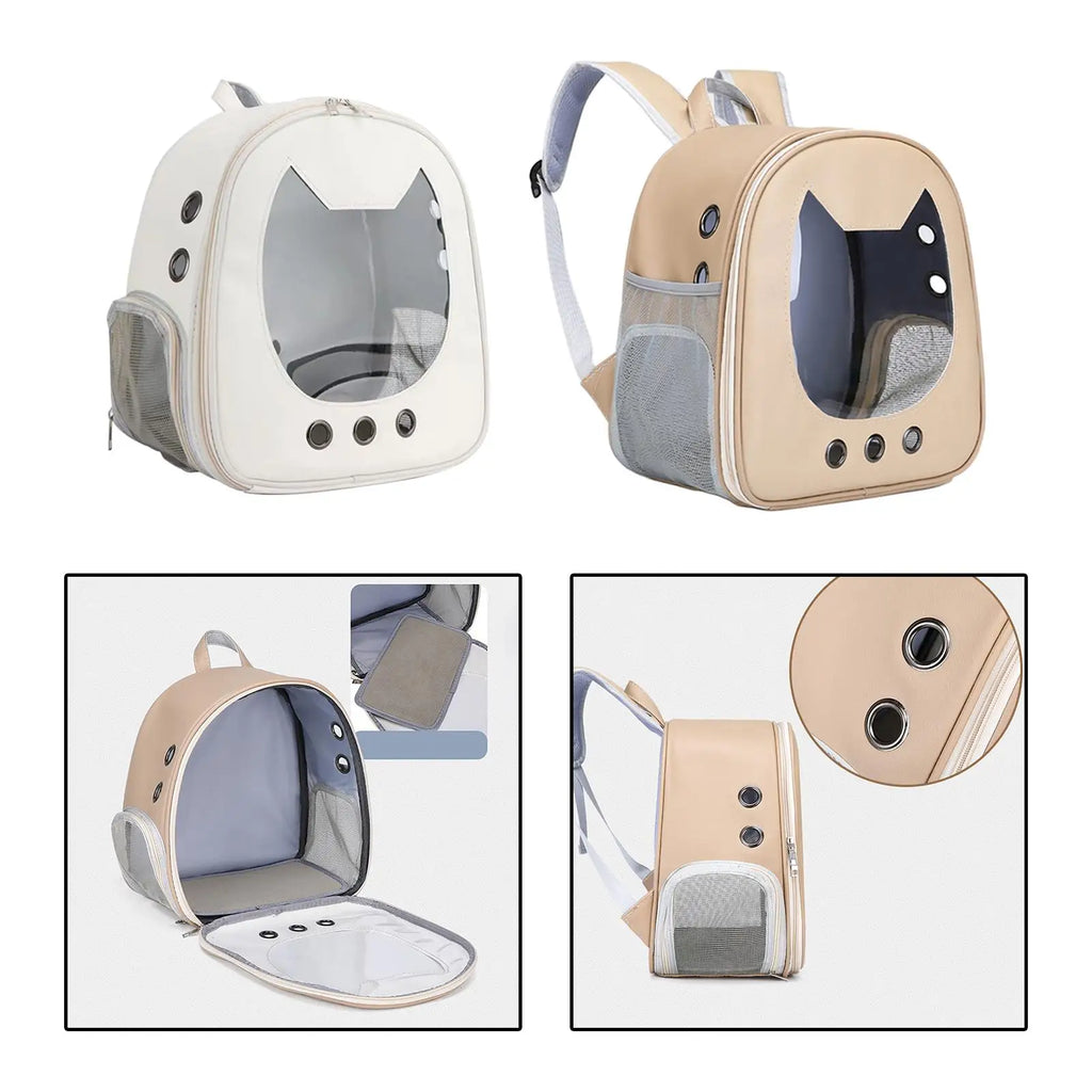 Soft Tote Pet Carrier with Strap up to 11lbs (Portable, Breathable, Travel)