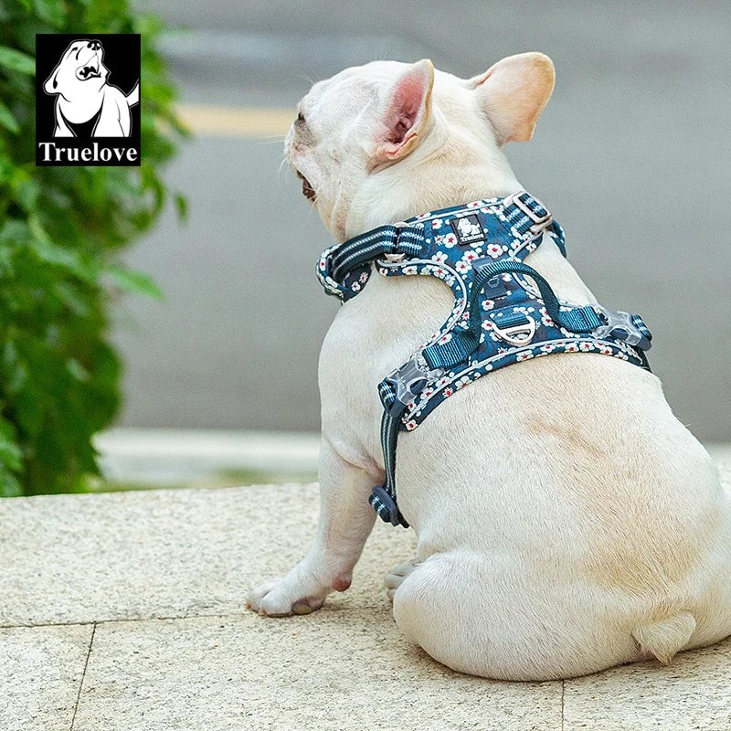 TrueLove Floral Dog Harness Vest