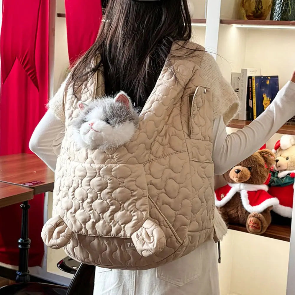 Waterproof Dog Carrier Backpack (Cross Strap, Ergonomic)