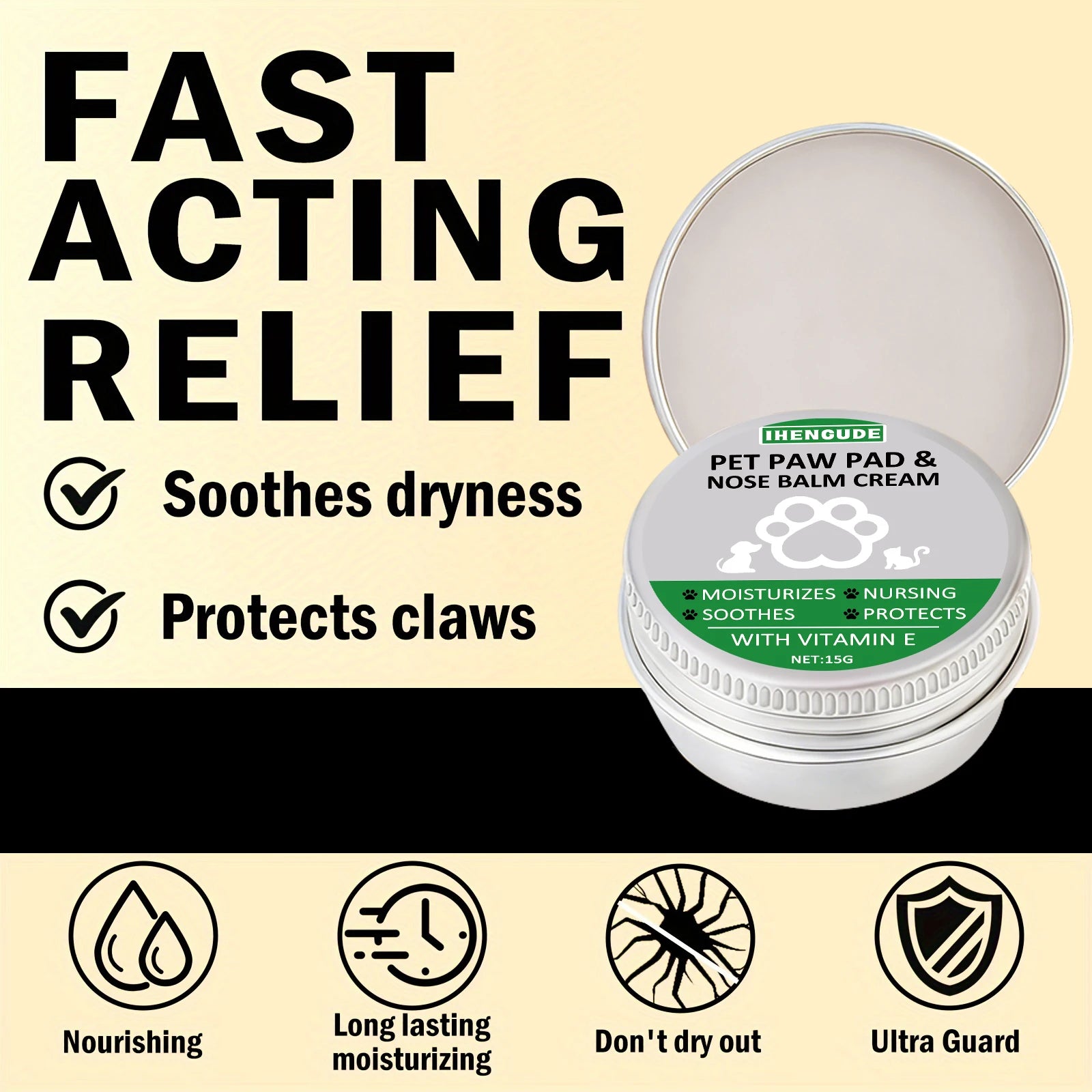 Nose & Paw Care Balm for Pets