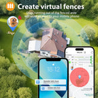 Tize 4G Smart GPS Activity Tracker Dog Collar - Real-Time